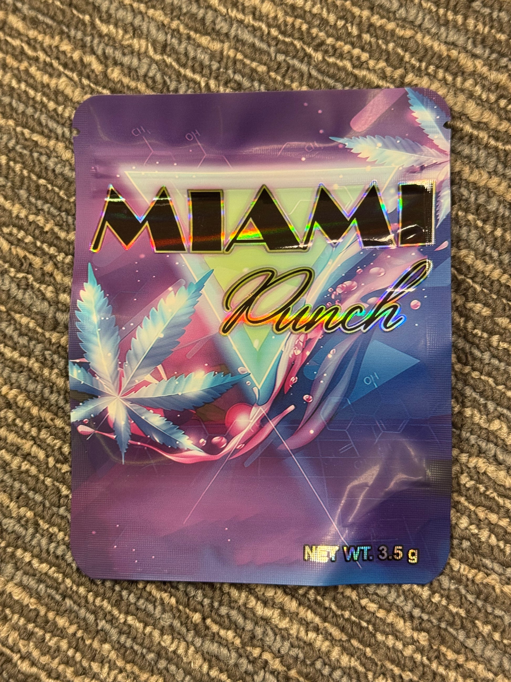 3.5g Mylar Bags 50pk - Baggies w/ Box
