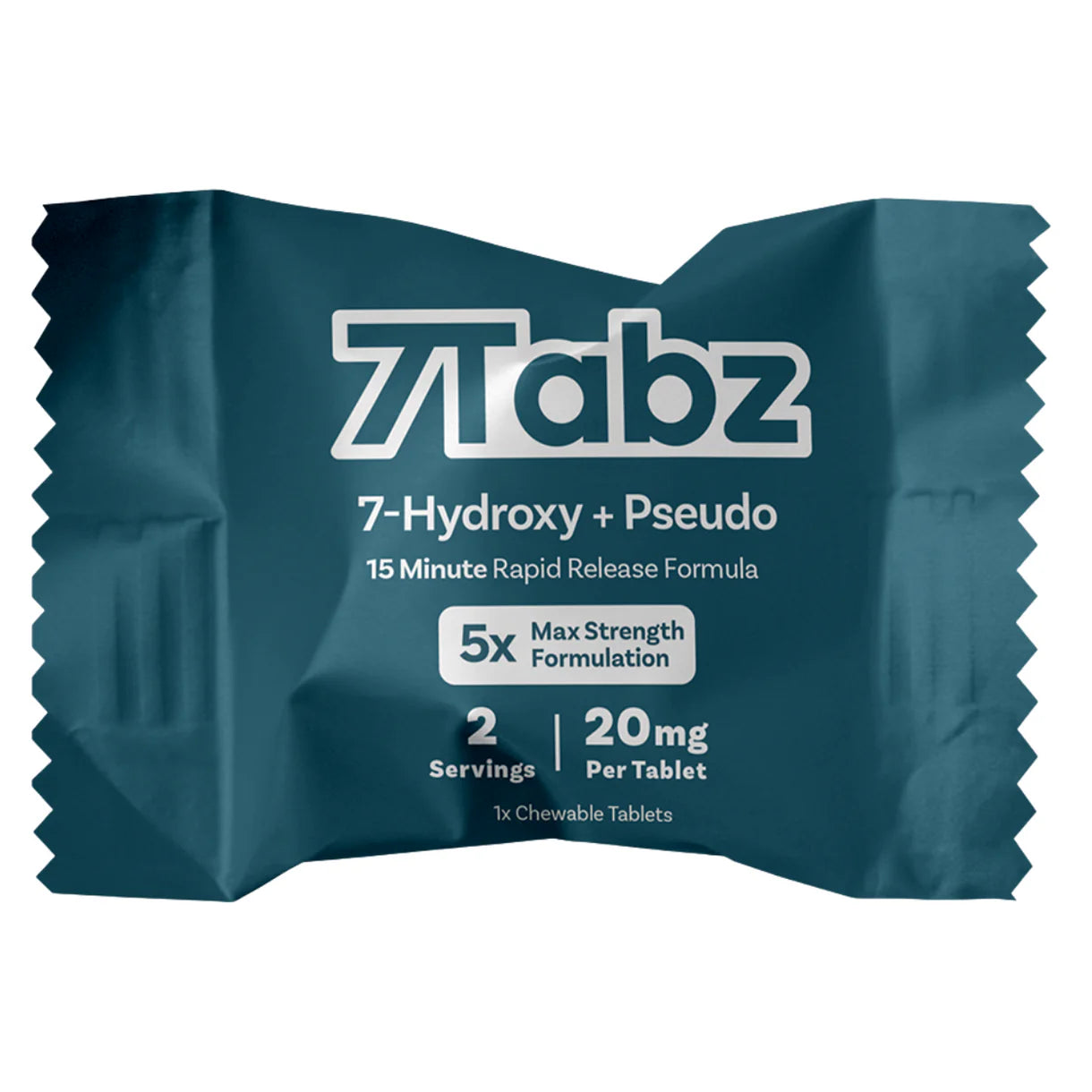 7Tabz 7-hydroxy+Pseudo 20mg tablets 5x Max Strength 40 packs