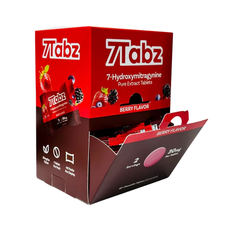 7Tabz - 7 Hydroxy Red 30mg 1ct 40pk