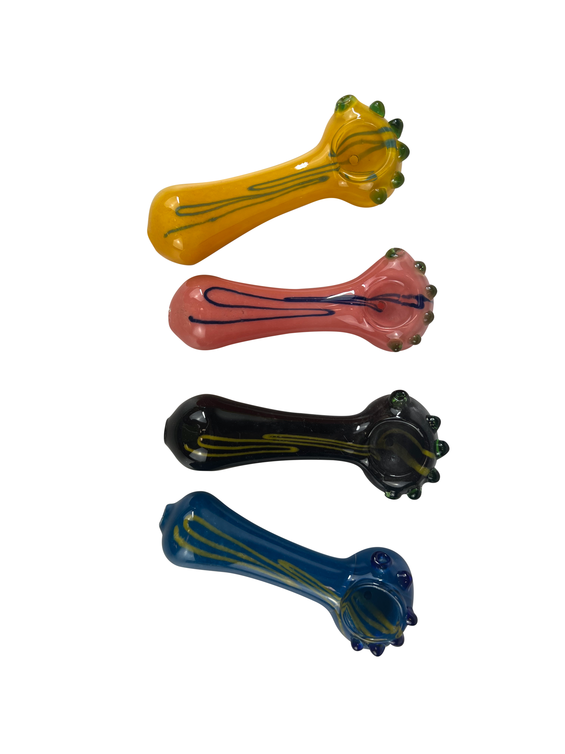 1 Color w/ Stripes Hand Pipe