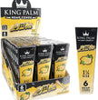 King Palm - Hemp Cones 1 ¼ Size  6pk (30ct display)