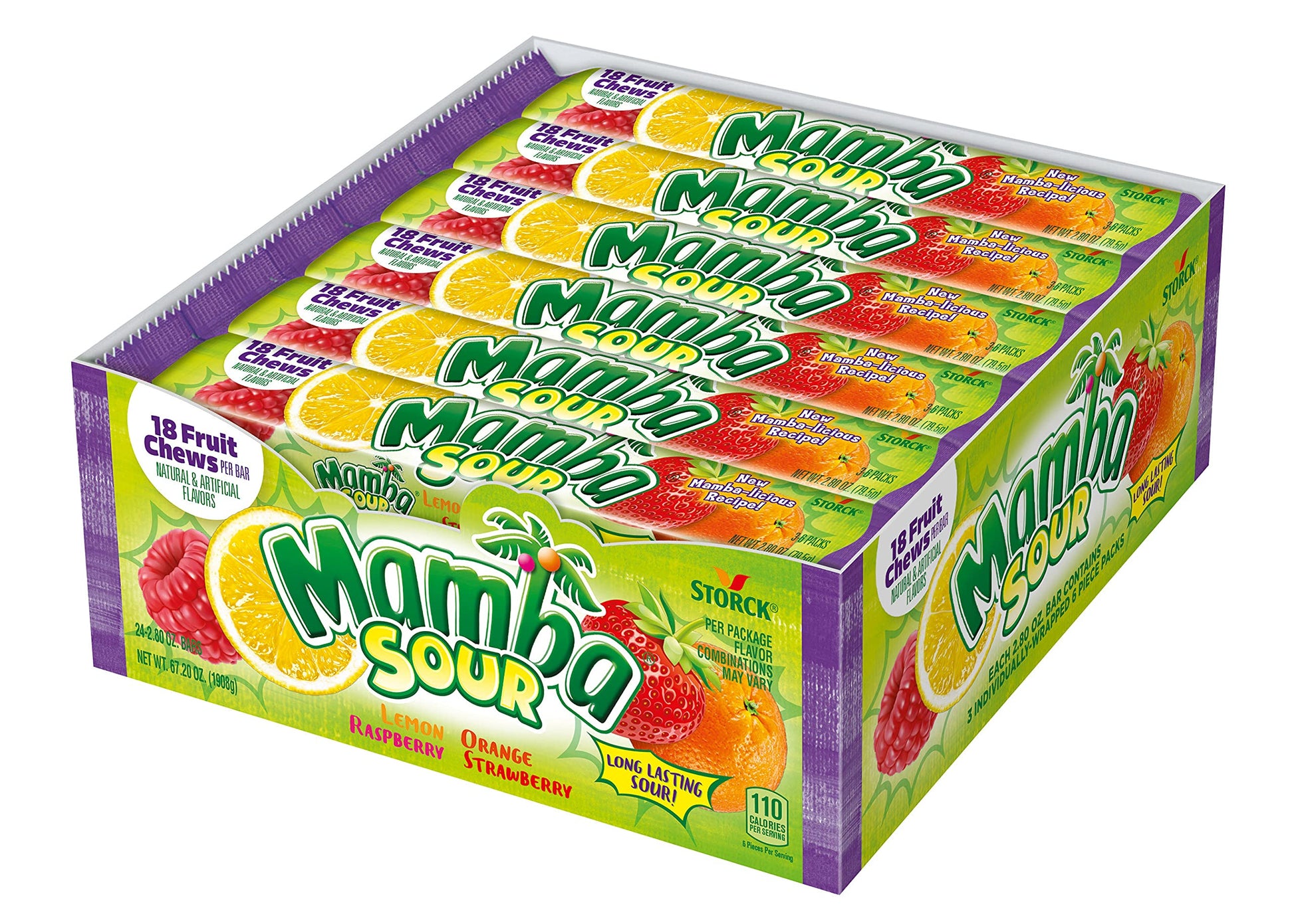 Mamba Sour 24pc - Snacks