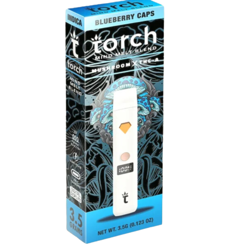 Torch Hemp Mind Melt 3.5G THC-A x Mushroom Disposable w LED Screen - 5 pack