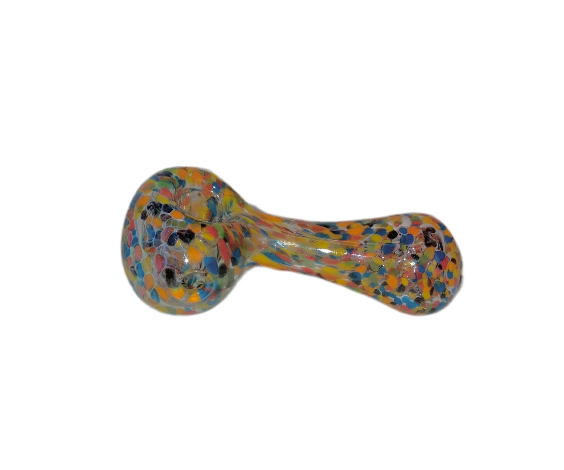 3 Inch Rainbow Glass Hand Pipe (2ct)