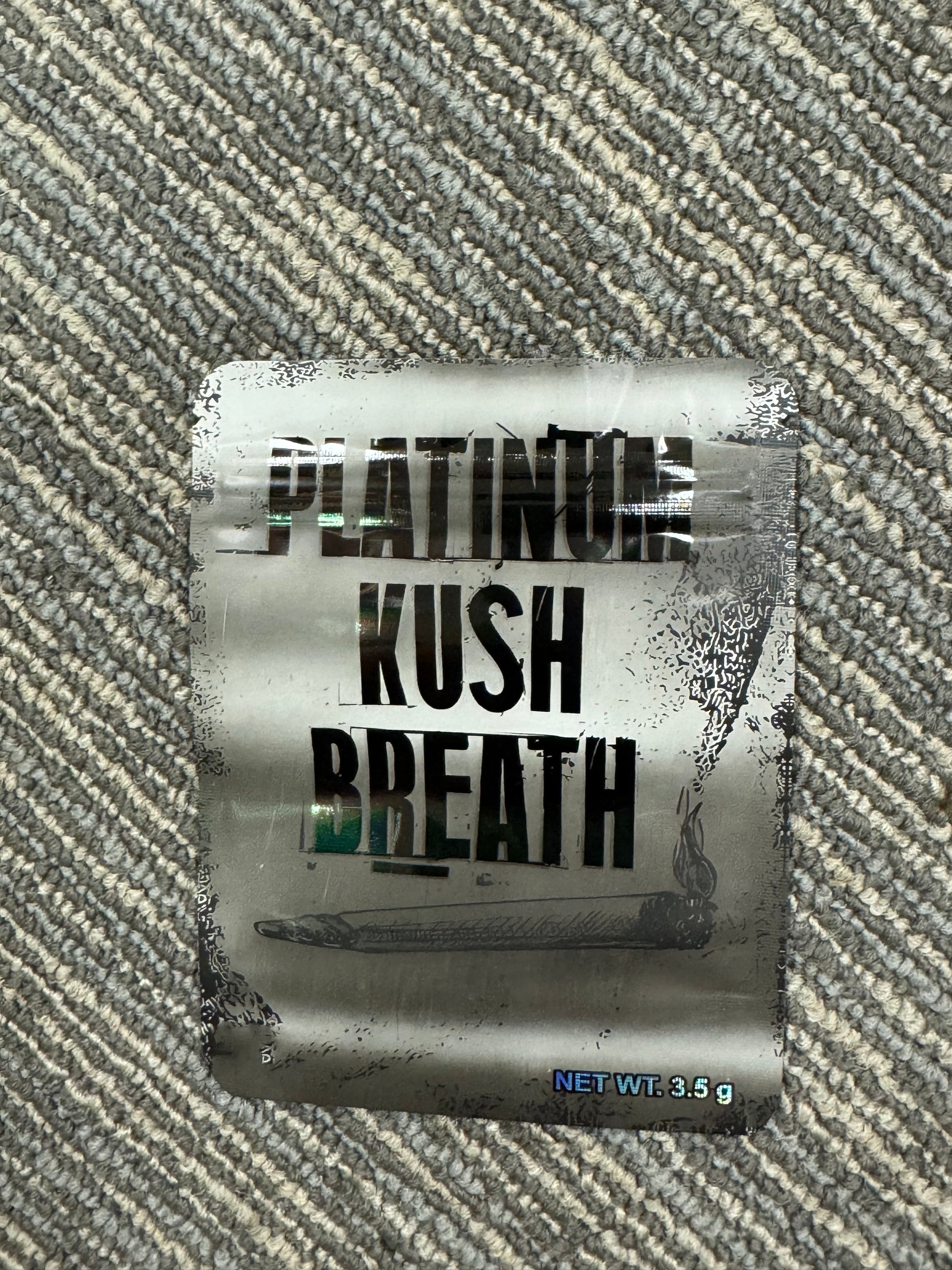 3.5g Mylar Bags 50pk - Baggies w/ Box