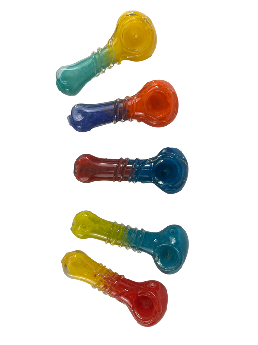 2 Toned Spiral Hand Pipe