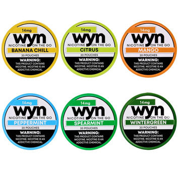 Wyn -  14mg Nicotine Pouches (5ct Sleeve) - nicotine disposable pouches