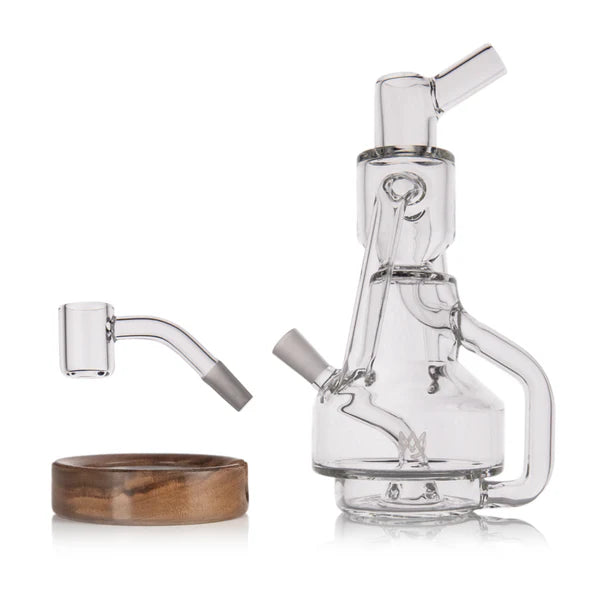 MJ Arsenal Alpine Series Apex Mini Dab Rig Clear