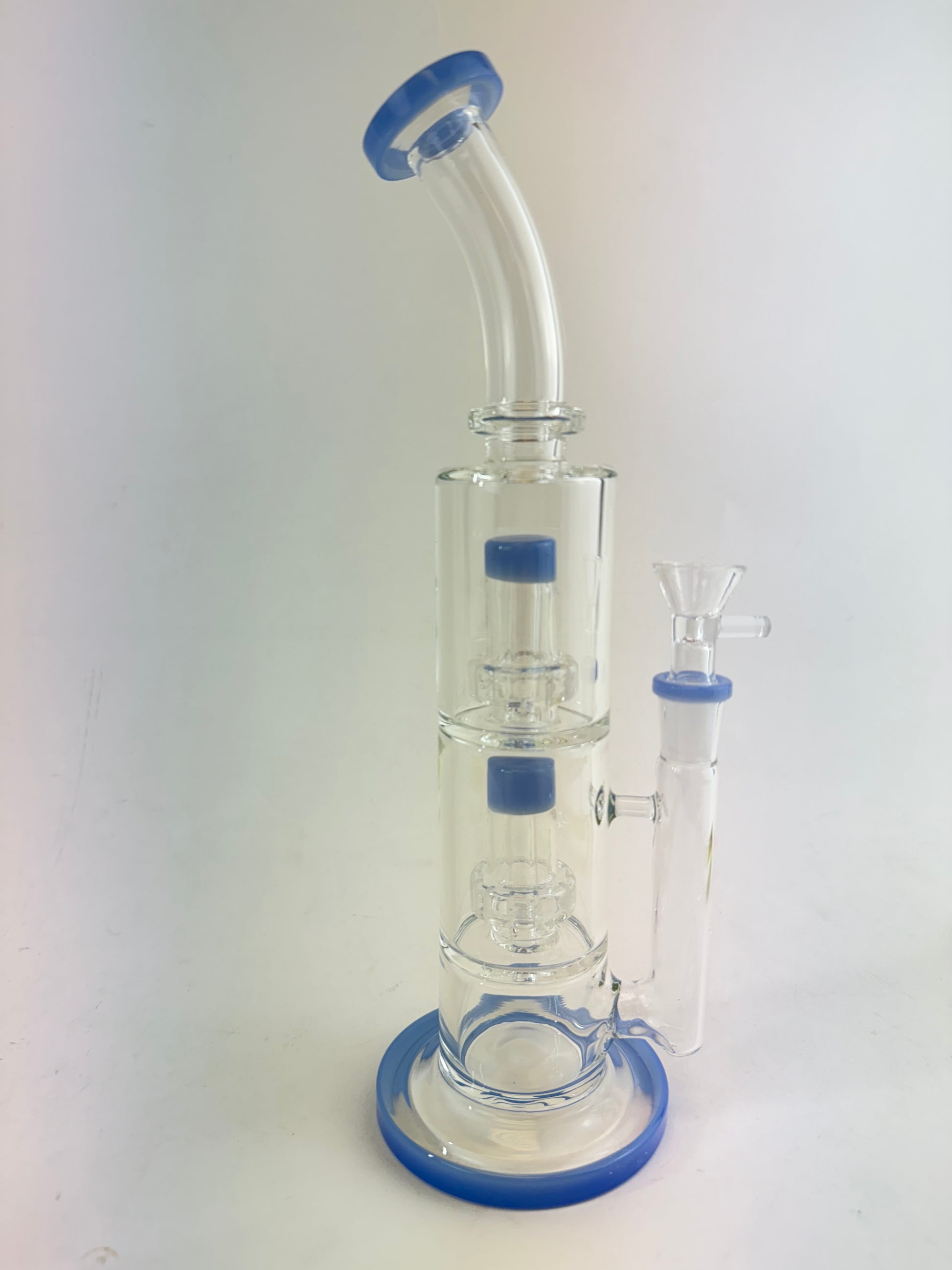 12 Inch Triple Chamber w/ Curved neck