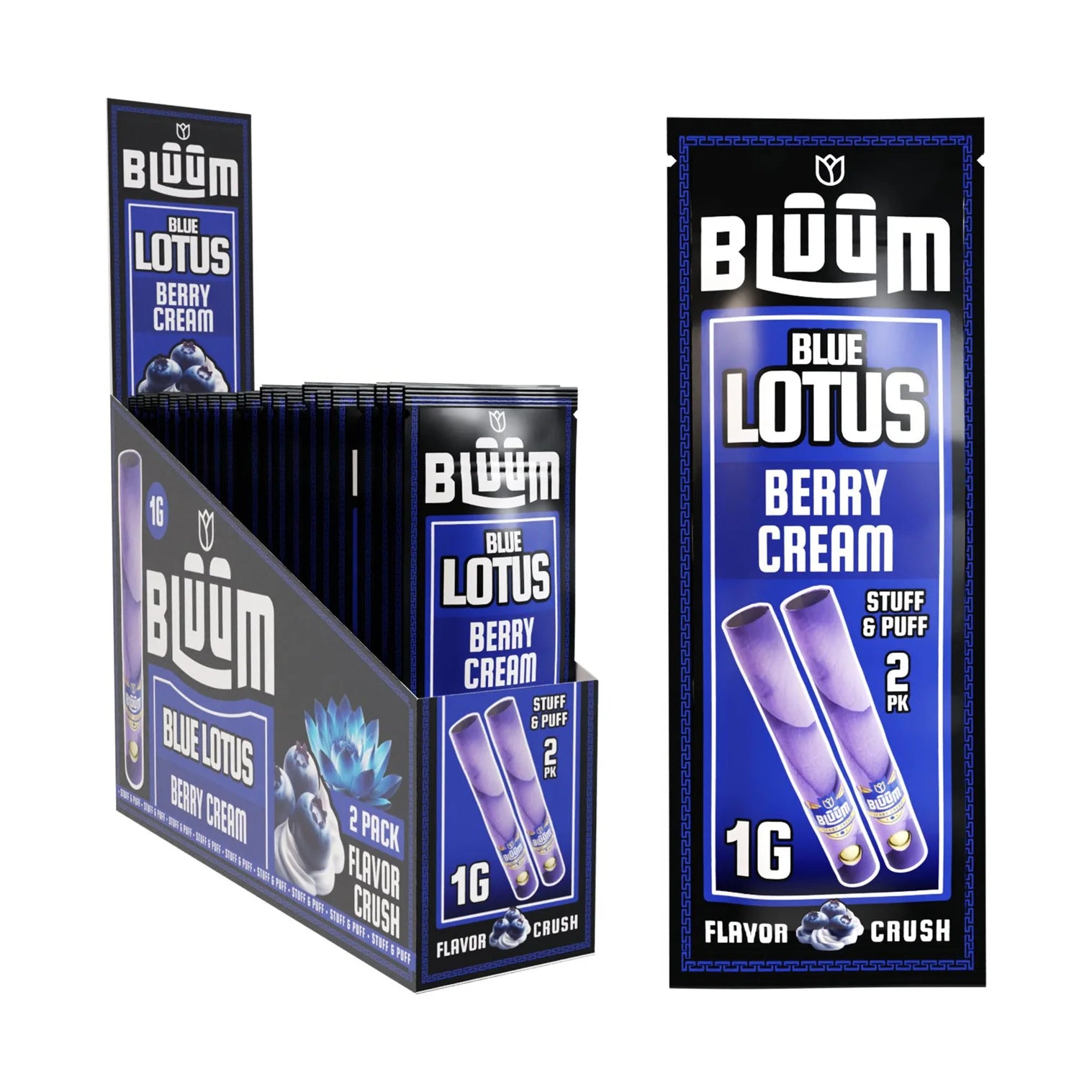 Bluum Wild Flower 2pk Lotus Rolls – 10ct display