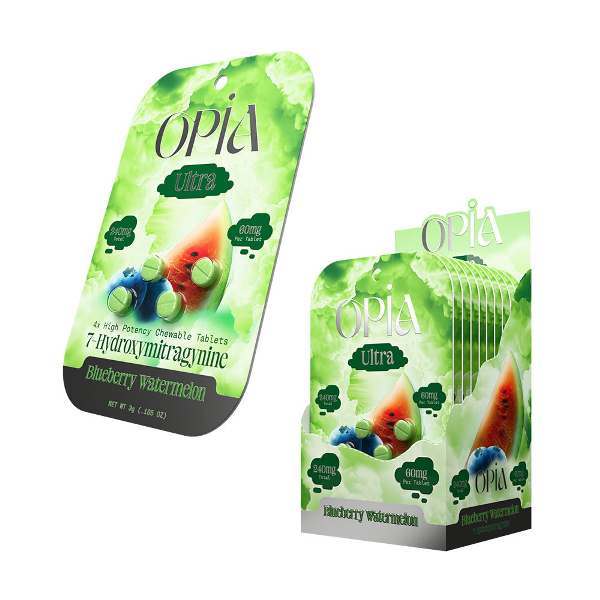 Opia Ultra - 7 Hydroxy 60mg 10pk (4ct)