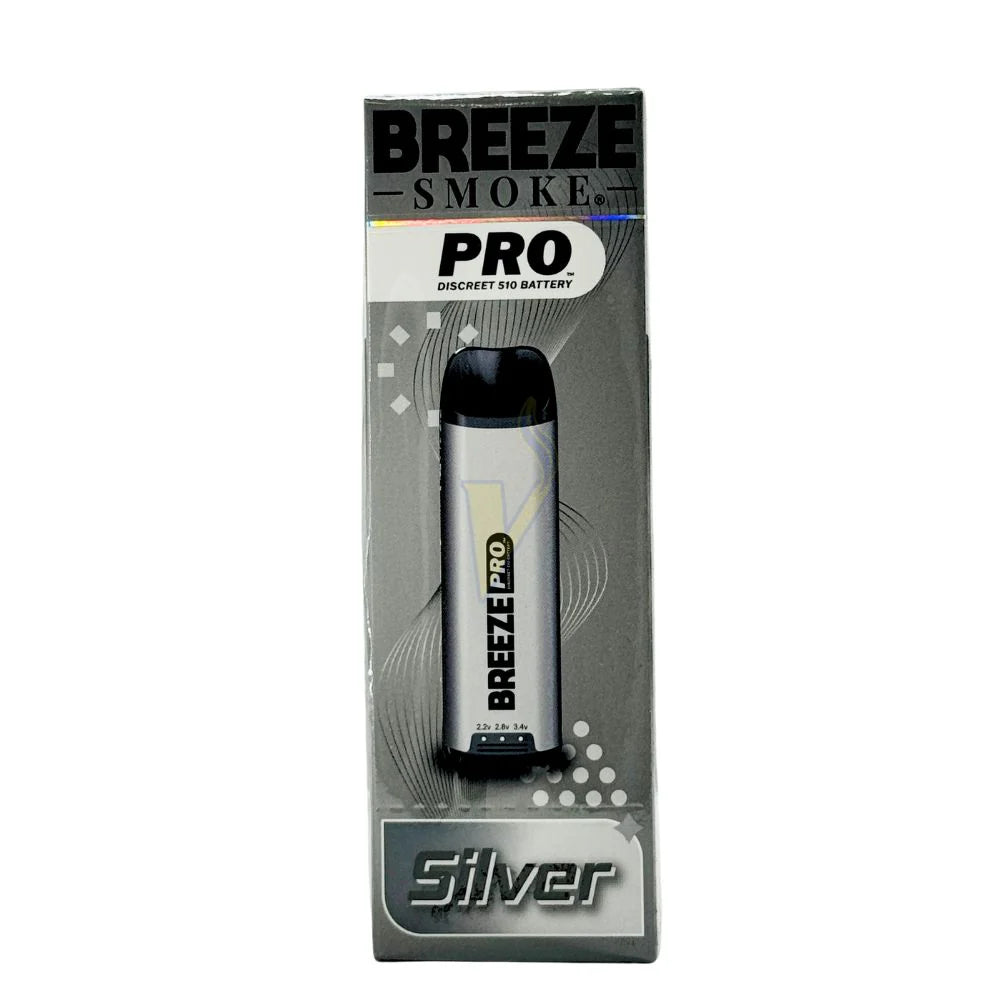 BREEZE PRO DISCREET 510 THREAD BATTERY - 5 COUNT