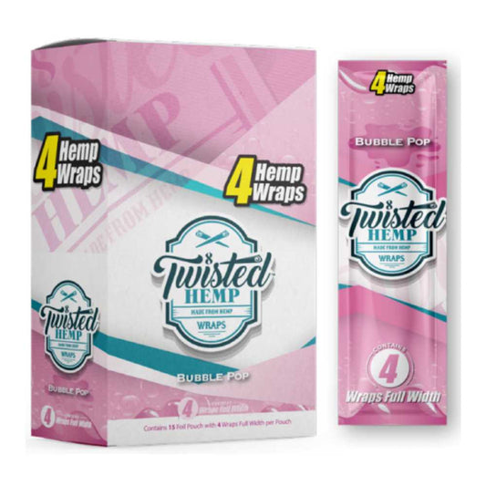 Twisted Hemp Wraps 15pk 4ct ( No Price )