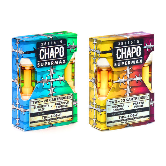 Chapo Extracts - 2G Duo Cartidges - 6 Pack (12 Pack)
