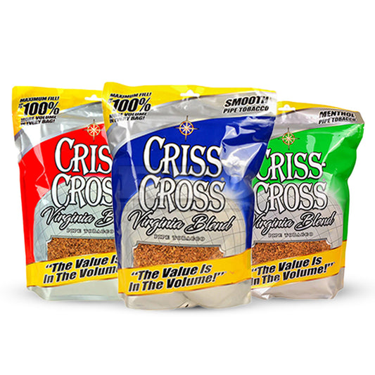 1CS Criss Cross 16Oz Pipe Tobacco Virginia Blend - Tobacco Product