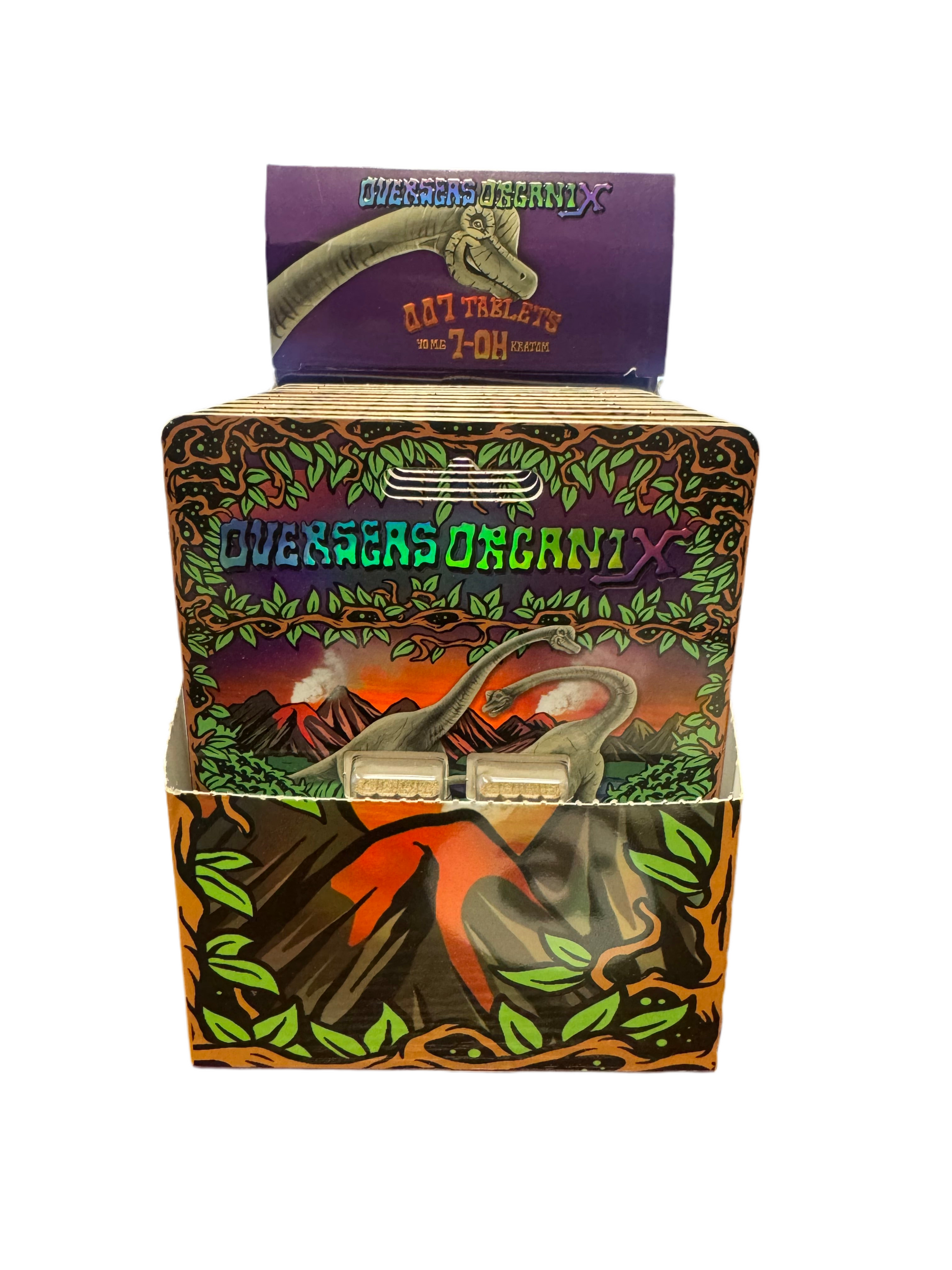 Overseas Oragnix - 200mg 7 Hydroxy 40 MG Pills x 5 (10 Pack)