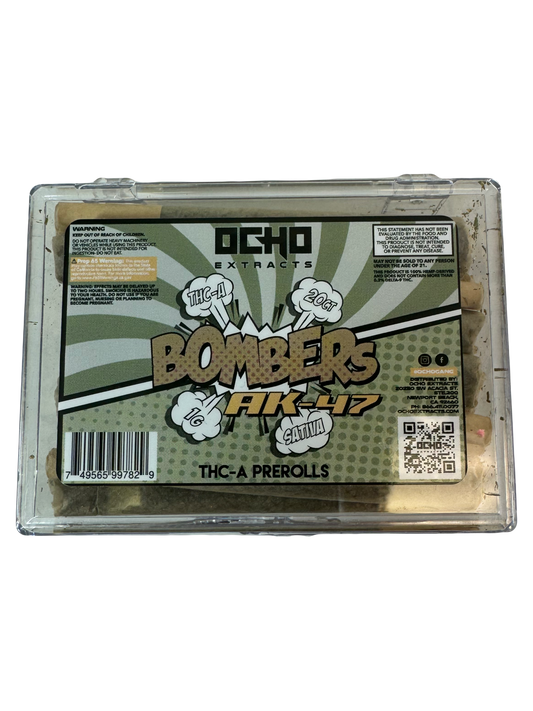 OCHO Extracts - THC-A BOMBERS - 1 Gram - 20 pack