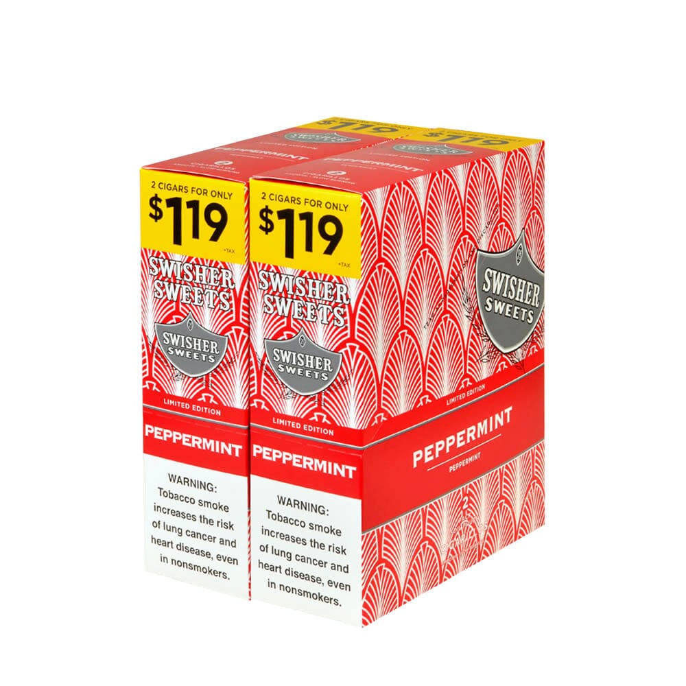 Swisher Cigarillos - 2 Pack - Prepriced $1.19 (30 Packs) Tobacco Product