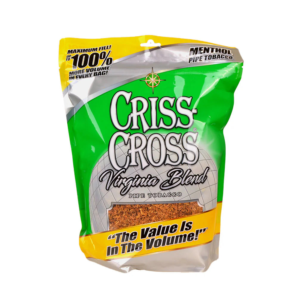 Criss Cross 8Oz Pipe Tobacco Virginia Blend - Tobacco Product