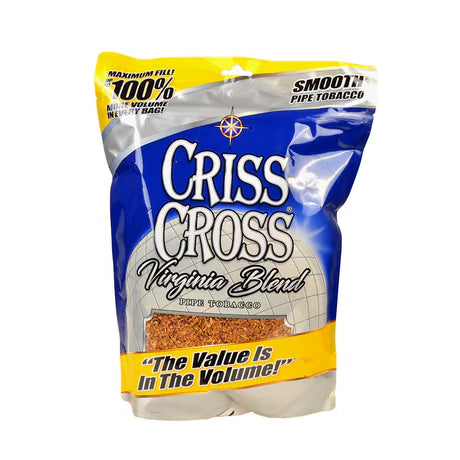 Criss Cross 8Oz Pipe Tobacco Virginia Blend - Tobacco Product