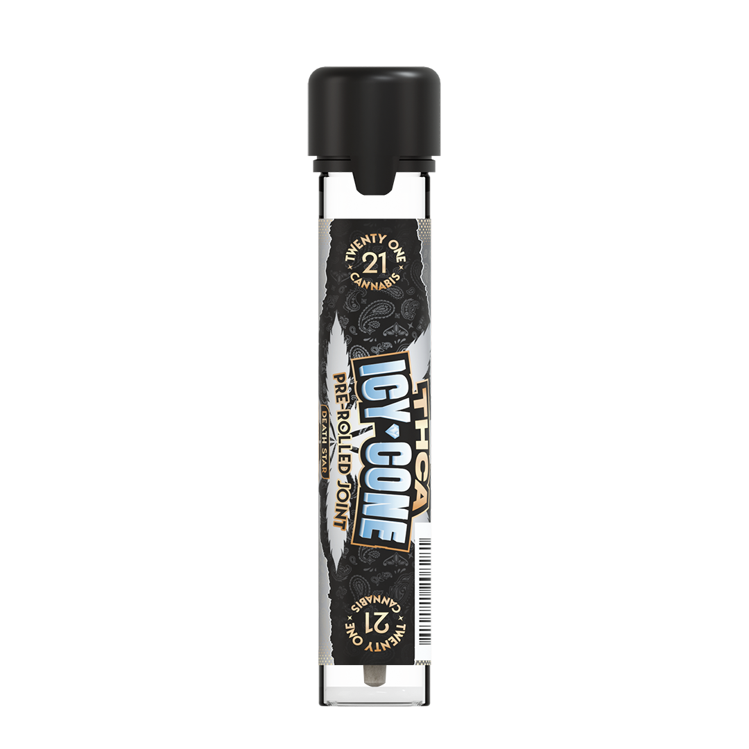 Twenty One Cannabis THCa Icy Cone - Pre Rolled 2g Joints (12ct) – A&I ...