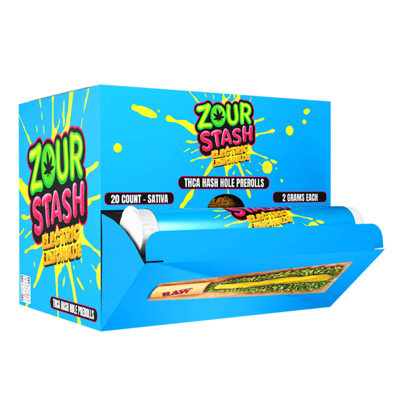 Zour Stash 2g THC-A Hash Hole Pre-Rolls 20ct