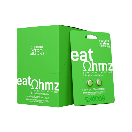 Eat Ohmz - Exodus 2 Count 7-Hydroxy Tablets (20 Count Display)