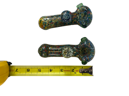 Colorful Hand Pipe w/ Orb
