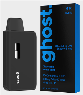 Ghost 3.5g Shadow Blend Disposable Hemp Vape 5pk