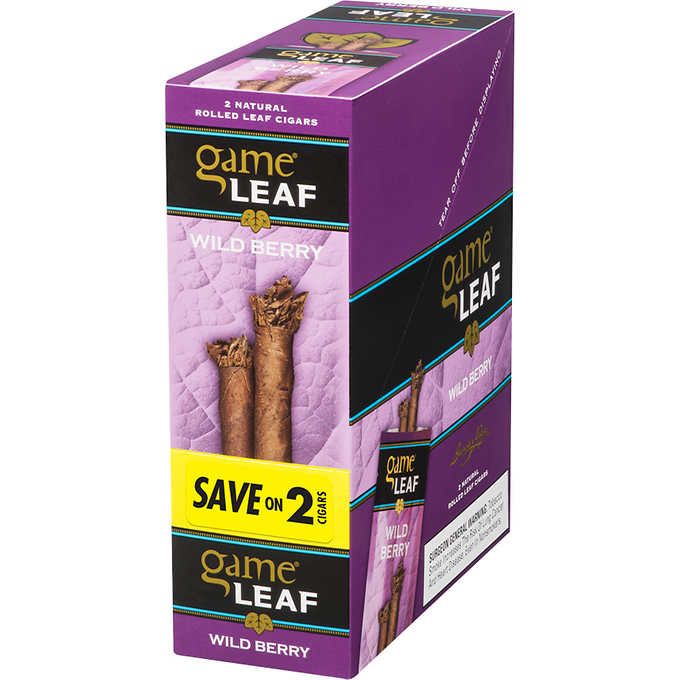 Game Leaf - 2 Pack Cigarillos - Pre Priced $1.49 (2x15 Pack) - Tobacco Products