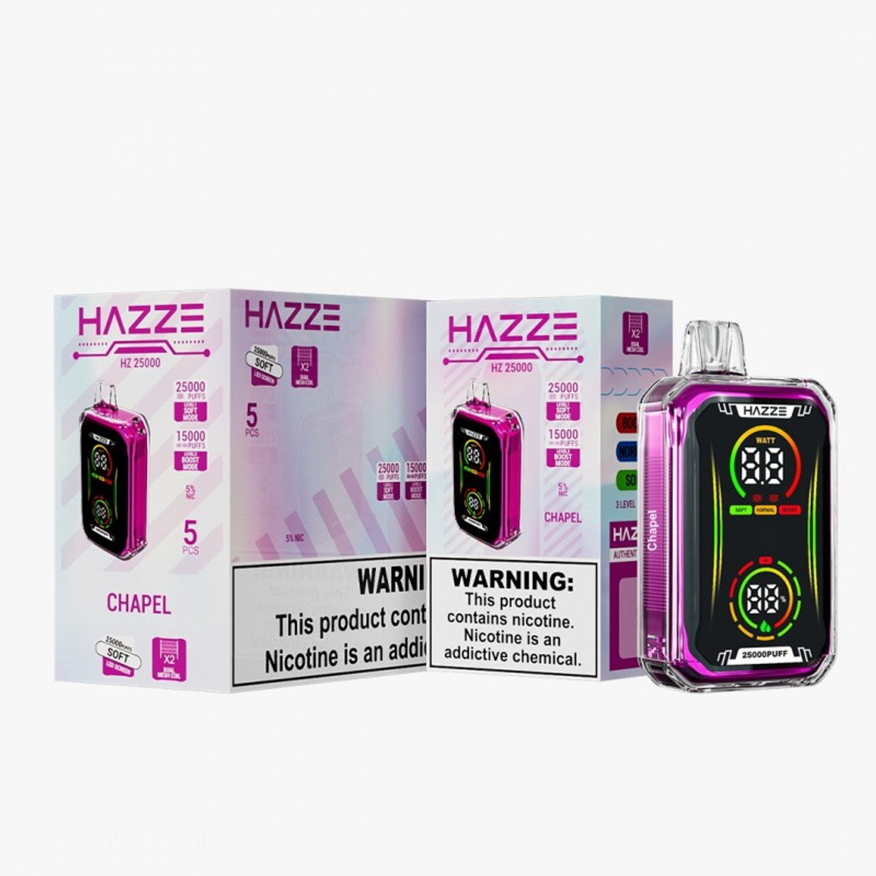 HAZZE - HZ25000 Disposable Nicotine (5pk.) A&I Family Wholesale HAZZE - HZ25000 Disposable Nicotine (5pk.) A&I Family Wholesale