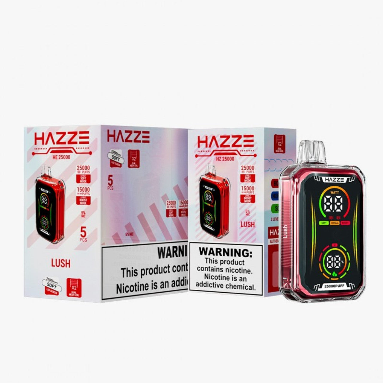 HAZZE - HZ25000 Disposable Nicotine (5pk.)