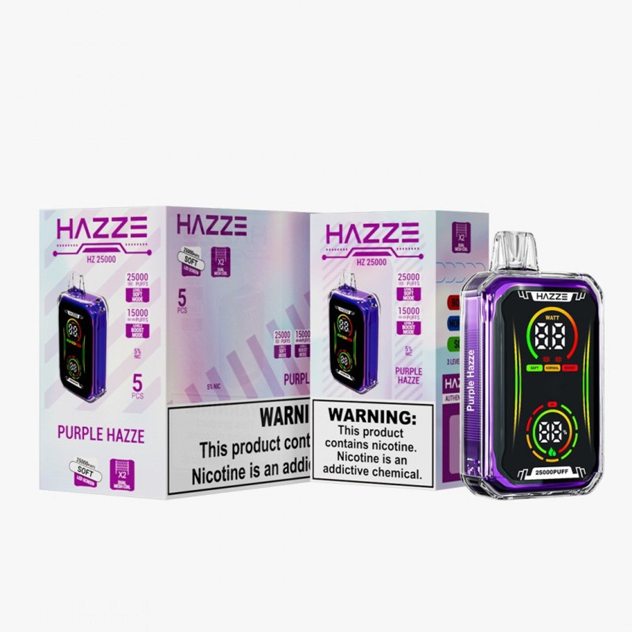 HAZZE - HZ25000 Disposable Nicotine (5pk.)