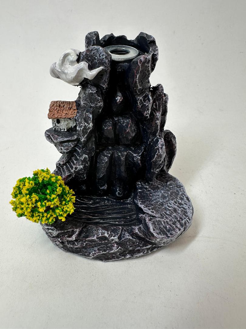 House on the hill Waterfall Cone Incense Burner