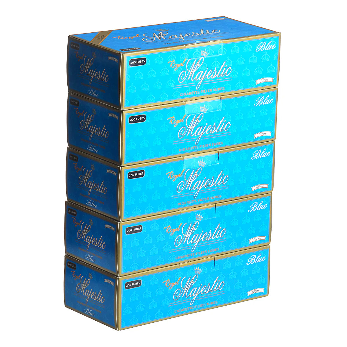 Royal Majestic Cigarette Tubes 5 PACK- All Sizes - Tobacco Product