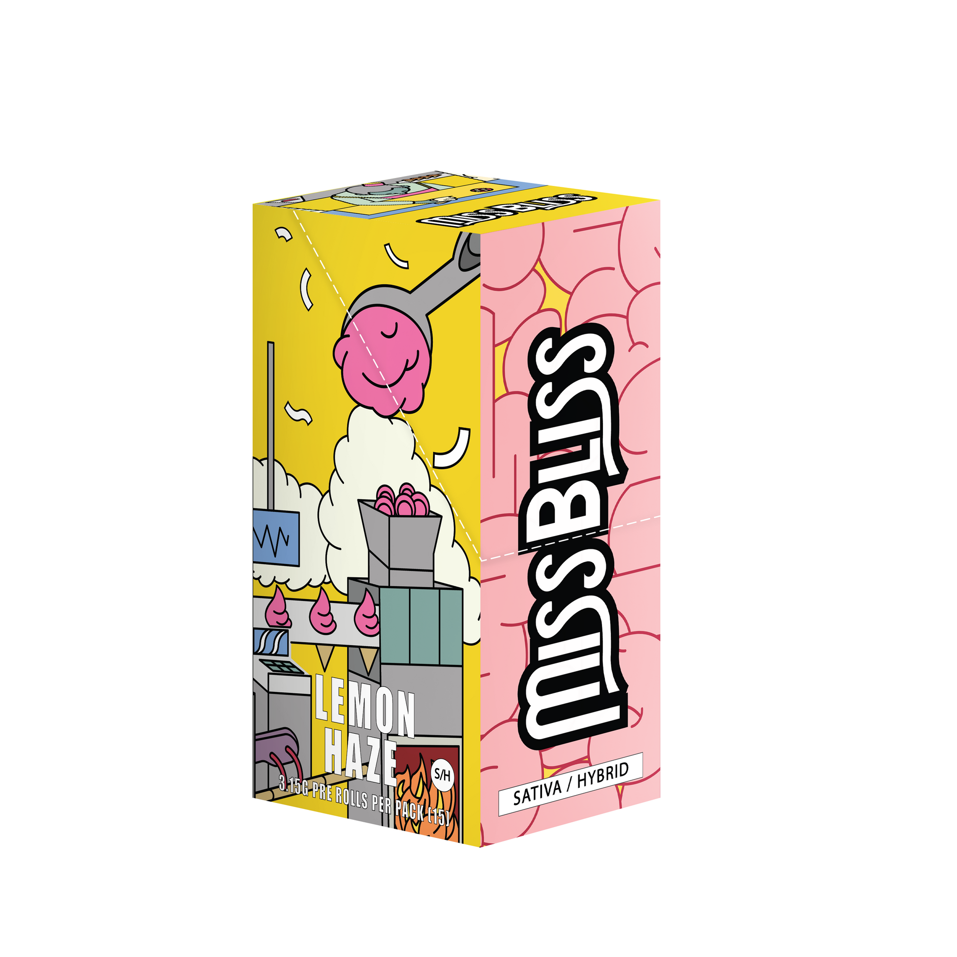 Miss Bliss - 3 - 1.5G Pre Rolls (15ct Display)