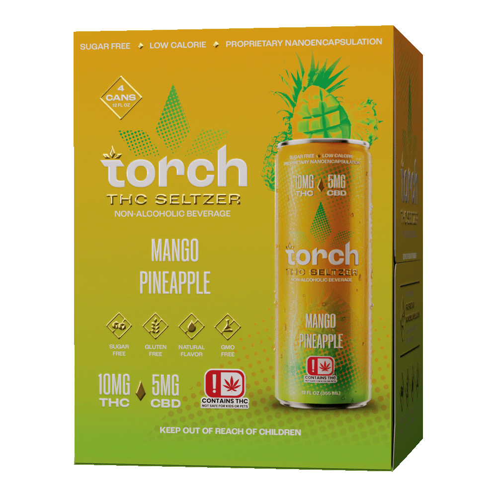 Torch Hemp - THC Seltzer / Iced Tea (4ct)