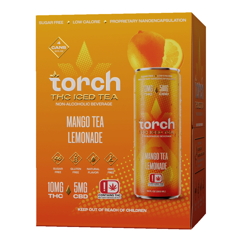 Torch Hemp - THC Seltzer / Iced Tea (4ct)