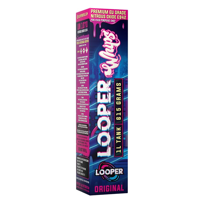 Looper - 615G/1L Tank Cream Charger (6ct)