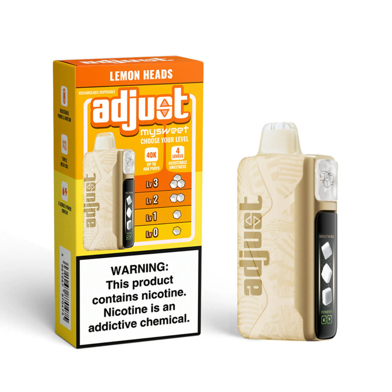 Adjust - mysweet Vape Disposable Nicotine (5ct)