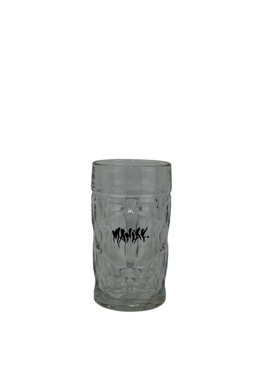 Maniak Glass Beer Mug
