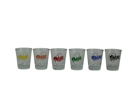 Maniak 6 Pack Shot Glasses