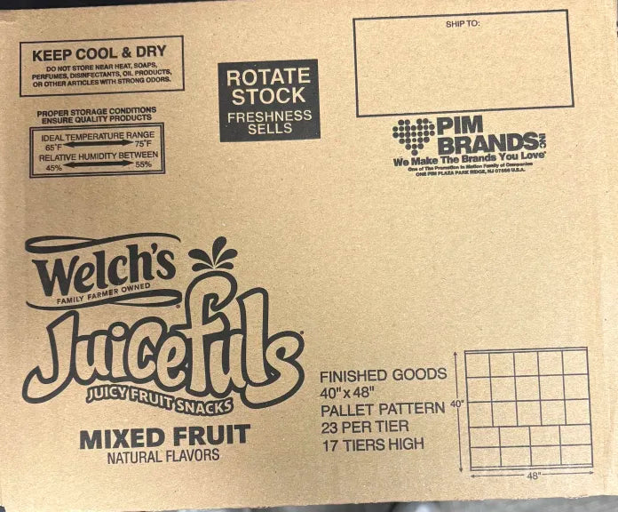 Welch's Juicefils - 4oz Snacks