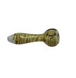 Glass Hand Pipe Yellow Swirls
