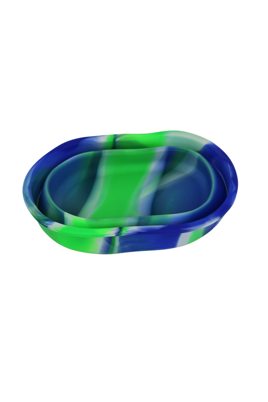 Extendable Oval Silicone Ashtray