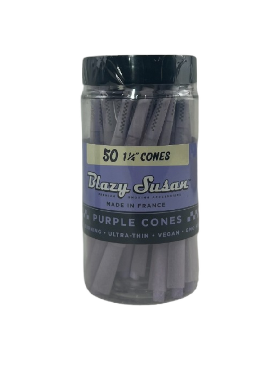 Blazy Susan - Purple Pre-Rolled Cones | 50 Count – A&I Family Wholesale