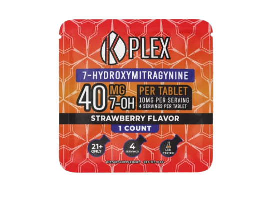 Prof Whyte's K-Plex 7 Hydroxy Strawberry Flavor 40mg 30pk (1ct)