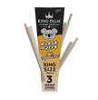 King Palm X Koala Puff  King Size  Hemp Cones - Apricot 3pk (30ct display)