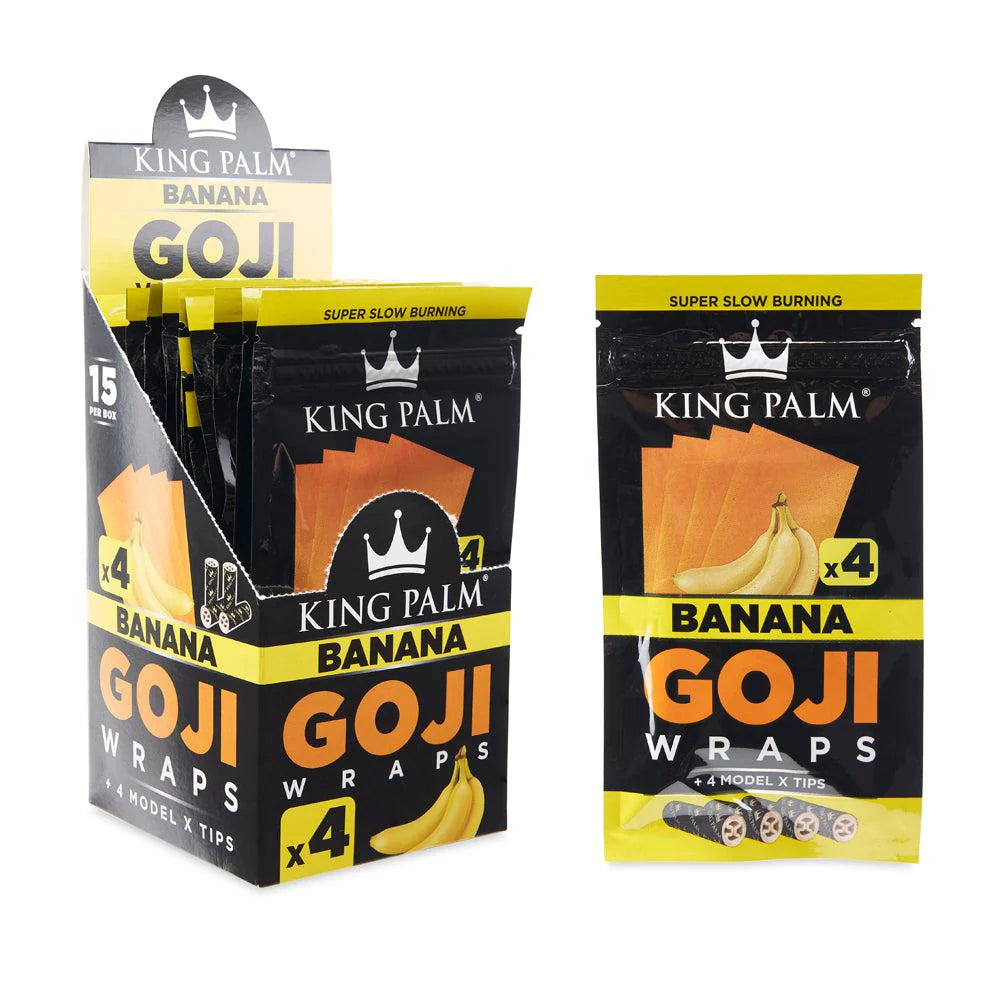 King Palm Goji Wraps - 4pk (15ct display)