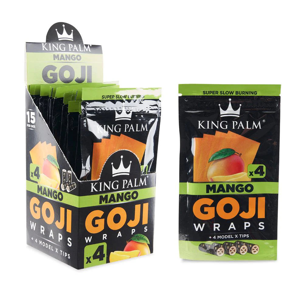 King Palm Goji Wraps - 4pk (15ct display)